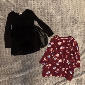 3 x 12-18 month long sleeve dress lot